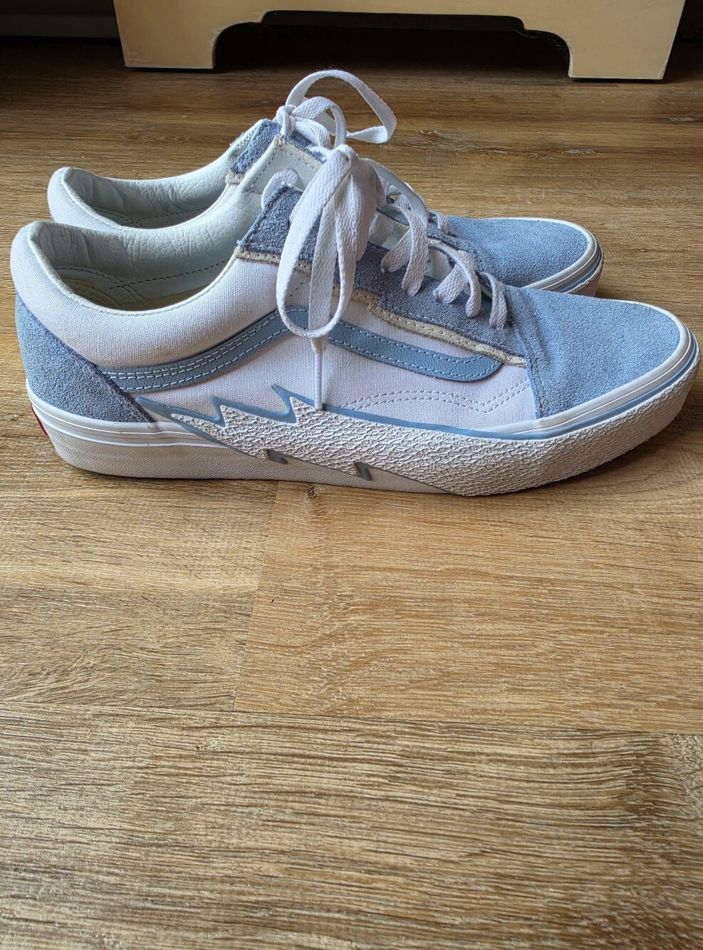 Vans Old Skool Bolt 'Baby Blue' Sneakers Size Mens 10